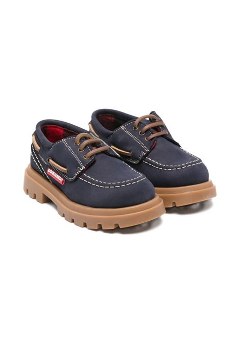 Mocassini con logo DSQUARED2 JUNIOR | 814221